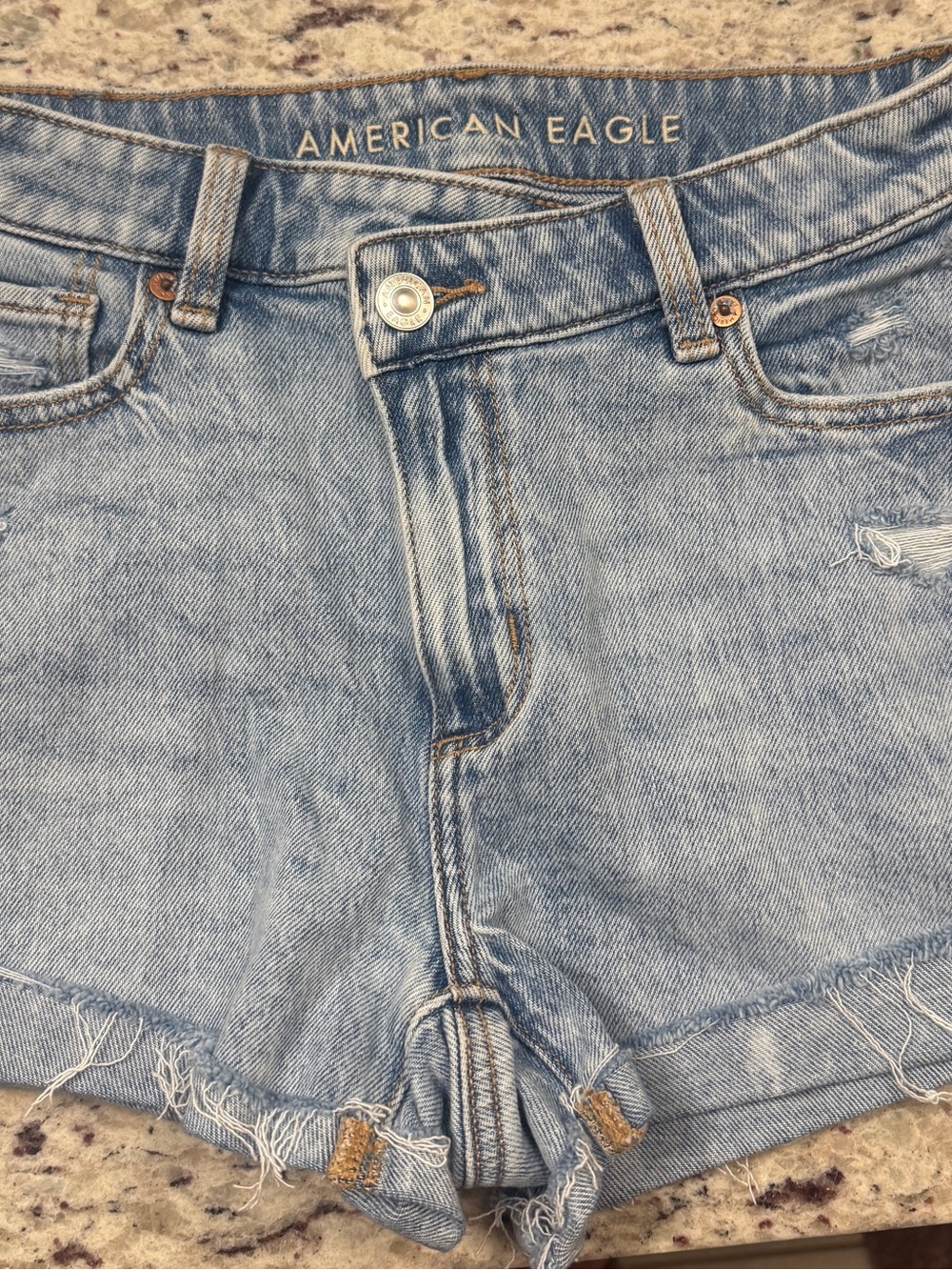 American Eagle Mom Short Jean Shorts